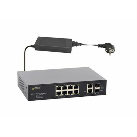 SFG108 Switch przemyslowy PoE 12-portowy