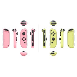 Joy-Con Para Pastelowy różowy / Pastelowy żółty