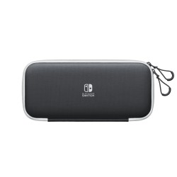 Nintendo 10008001 pokrowiec na przenośne konsole do gry Folio Poliester Czarny, Biały