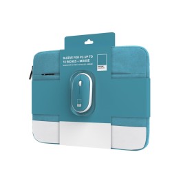 Pantone PT-BGMS001G1 torba na laptop 39,6 cm (15.6") Etui kieszeniowe Turkusowy