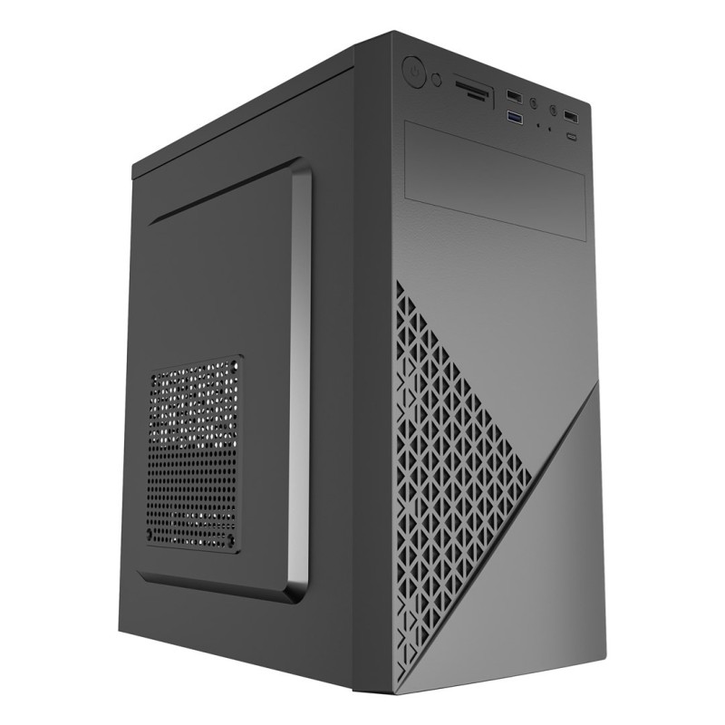GEMBIRD OBUDOWA FORNAX K170 600W 80PLUS BRONZE MINI-TOWER (1X USB 3.1, 2X USB 2.0, 1X USB TYP-C, CZYTNIK KART) CZARNA GEMBIRD OBUDOWA FORNAX K170 600W 80PLUS BRONZE MINI-TOWER (1X USB 3.1, 2X USB 2.0, 1X USB TYP-C, CZYTNIK KART) CZARNA