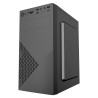 GEMBIRD OBUDOWA FORNAX K170 600W 80PLUS BRONZE MINI-TOWER (1X USB 3.1, 2X USB 2.0, 1X USB TYP-C, CZYTNIK KART) CZARNA