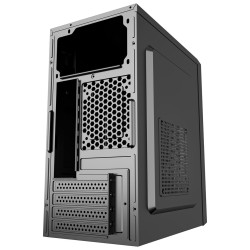 GEMBIRD OBUDOWA FORNAX K170 600W 80PLUS BRONZE MINI-TOWER (1X USB 3.1, 2X USB 2.0, 1X USB TYP-C, CZYTNIK KART) CZARNA