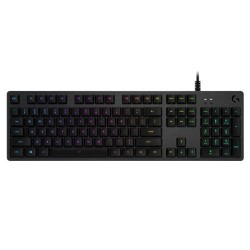 Logitech G 920-009352 klawiatura Gaming USB Angielski Carbon