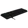Logitech G 920-009352 klawiatura Gaming USB Angielski Carbon