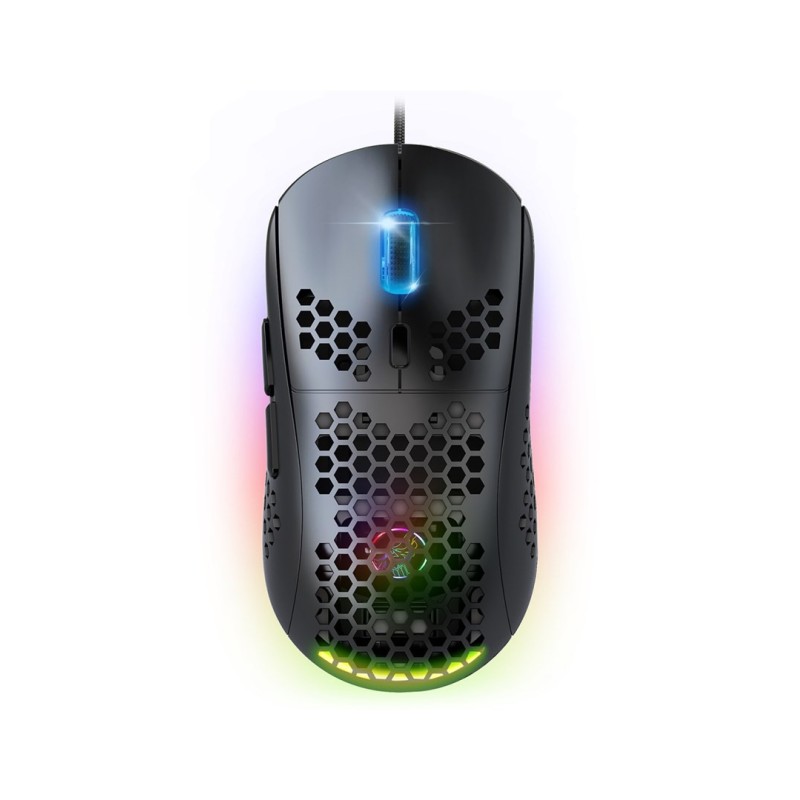 Spirit of Gamer PRO-M4 DARK myszka Gaming Po prawej stronie USB Typu-A Optyczny 12800 DPI Spirit of Gamer PRO-M4 DARK myszka Gaming Po prawej stronie USB Typu-A Optyczny 12800 DPI