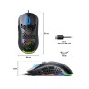 Spirit of Gamer PRO-M4 DARK myszka Gaming Po prawej stronie USB Typu-A Optyczny 12800 DPI