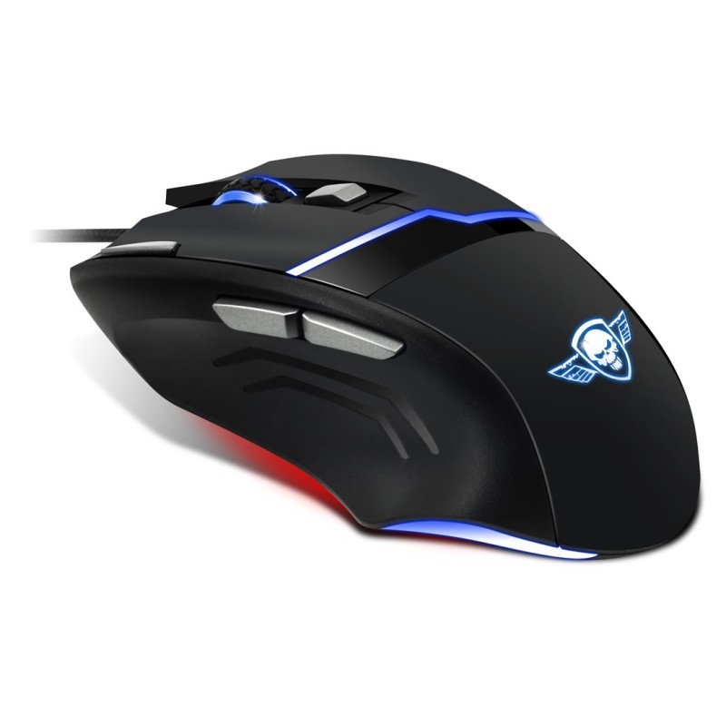 Spirit of Gamer Elite-M10 myszka Gaming Po prawej stronie USB Typu-A Optyczny 4000 DPI Spirit of Gamer Elite-M10 myszka Gaming Po prawej stronie USB Typu-A Optyczny 4000 DPI