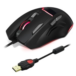 Spirit of Gamer Elite-M10 myszka Gaming Po prawej stronie USB Typu-A Optyczny 4000 DPI