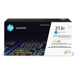 HP Oryginalnym wkładem z błękitnym tonerem o ekstrawysokiej wydajności 213Y LaserJet