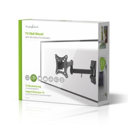 Nedis TVWM1510BK uchwyt do telewizorów 68,6 cm (27") Czarny