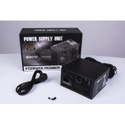 GEMBIRD ZASILACZ KOMPUTEROWY PSU80P-BBP-600 80+BRONZE ATX, 600W, AKTYWNE PFC, 12CM WENTYLATOR