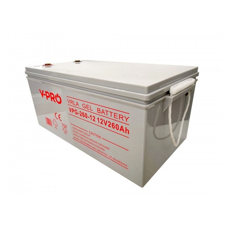 Akumulator Volt Polska Gel VPRO 12V 260Ah Akumulator Volt Polska Gel VPRO 12V 260Ah