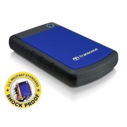 Transcend 2TB StoreJet 25H3 zewnętrzny dysk twarde 2.5" Micro-USB B 3.2 Gen 1 (3.1 Gen 1) Czarny, Niebieski