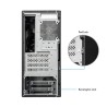 Chieftec Midi Tower BS-20B-OP, Schwarz o.NT Czarny