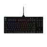 Klawiatura Logitech G915 LIGHTSPEED WRLS RGB MECH KB/GL CLICKY - CARBON US INTL