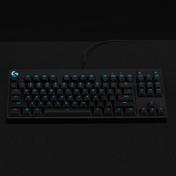 Klawiatura Logitech G915 LIGHTSPEED WRLS RGB MECH KB/GL CLICKY - CARBON US INTL