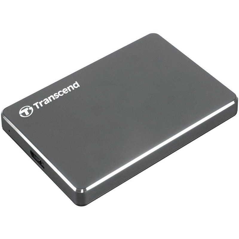 Zewnętrzny dysk twardy TRANSCEND StoreJet 1TB USB 3.1 Iron Grey Zewnętrzny dysk twardy TRANSCEND StoreJet 1TB USB 3.1 Iron Grey