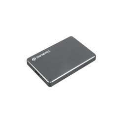 Zewnętrzny dysk twardy TRANSCEND StoreJet 1TB USB 3.1 Iron Grey