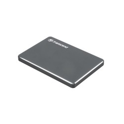 Zewnętrzny dysk twardy TRANSCEND StoreJet 1TB USB 3.1 Iron Grey