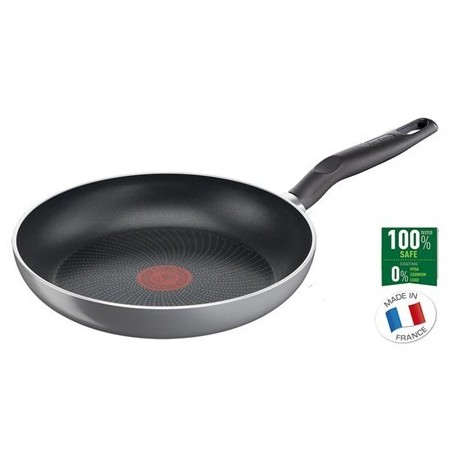 TEFAL | Super start panoramy | C2730653 | Smażenie | Średnica 28 cm | Nadaje się do płyty indukcyjnej | Uchwyt stały | Czarny