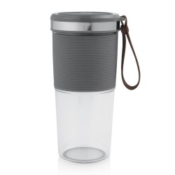 Tristar BL-4475 blender 0,4 l Blender sportowy 50 W Szary, Stal nierdzewna, Przezroczysty