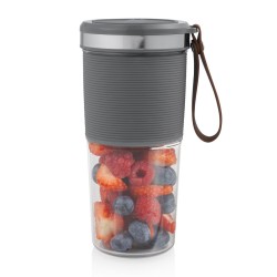 Tristar BL-4475 blender 0,4 l Blender sportowy 50 W Szary, Stal nierdzewna, Przezroczysty