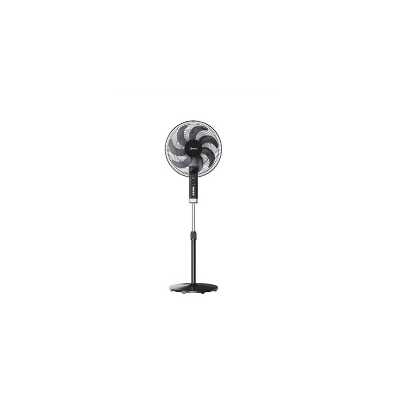 Wentylator stojący Midea MFS402M0BPK | Czarny | Średnica 40 cm | Liczba prędkości 3 | Oscylacja | 50 W