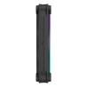 Fractal Design Momentum 14 RGB Obudowa komputera Wentylator 14 cm Czarny 1 szt.