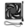 Fractal Design Momentum 12 Obudowa komputera Wentylator 12 cm Czarny 1 szt.
