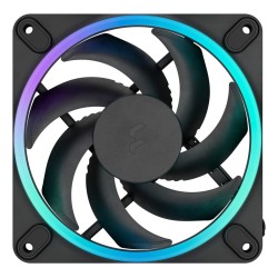 Fractal Design Momentum 12 RGB Obudowa komputera Wentylator 12 cm Czarny 1 szt.