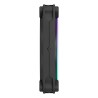 Fractal Design Momentum 12 RGB Obudowa komputera Wentylator 12 cm Czarny 1 szt.
