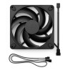 Fractal Design Momentum 14 Obudowa komputera Wentylator 14 cm Czarny 1 szt.
