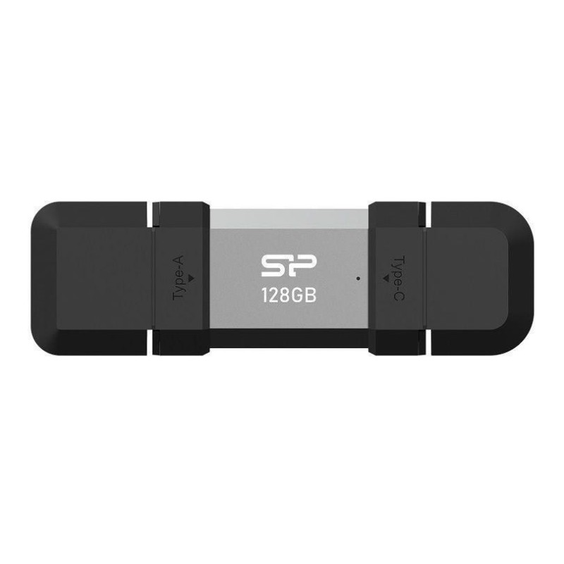 Silicon Power SP128GBUC3C51V1S pamięć USB 128 GB USB Type-A / USB Type-C 3.2 Gen 1 (3.1 Gen 1) Czarny, Srebrny Silicon Power SP128GBUC3C51V1S pamięć USB 128 GB USB Type-A / USB Type-C 3.2 Gen 1 (3.1 Gen 1) Czarny, Srebrny