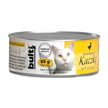 BULTI mielonka bogata w kaczkę dla kota 85g