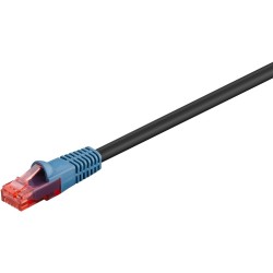 Goobay 94394 kabel sieciowy Czarny 40 m Cat6 U/UTP (UTP)