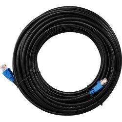 Goobay 94394 kabel sieciowy Czarny 40 m Cat6 U/UTP (UTP)