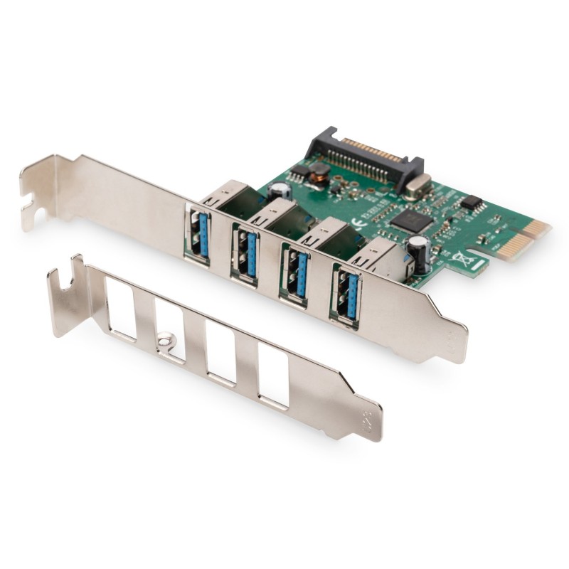 Digitus 4 porty USB 3.0, karta PCI Express Digitus 4 porty USB 3.0, karta PCI Express