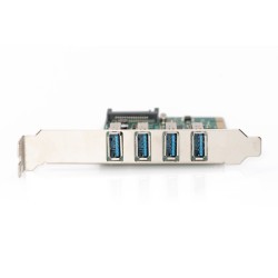 Digitus 4 porty USB 3.0, karta PCI Express
