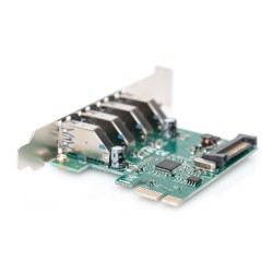 Digitus 4 porty USB 3.0, karta PCI Express
