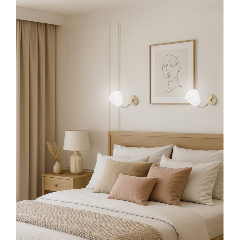 Kinkiet Activejet AJE-EMILY 1P GOLD E27 1x40W Kinkiet Activejet AJE-EMILY 1P GOLD E27 1x40W