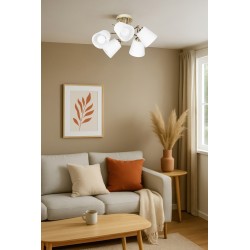 Lampa wisząca Activejet AJE-EMILY 5P GOLD E27 5x40W