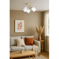 Lampa wisząca Activejet AJE-EMILY 3P GOLD E27 3x40W