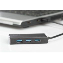 Digitus Koncentrator USB 3.0 Office, 4 porty