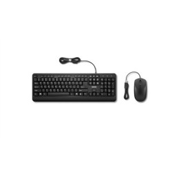 Lenovo | 160 Kombinacja | Klawiatura | Przewodowe | Mysz w zestawie | Stany Zjednoczone | Czarny | Złącze USB-A 2.0