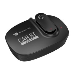 Navitel Solar Car BT Zestaw słuchawkowy Bezprzewodowy Douszny Samochód Bluetooth Czarny