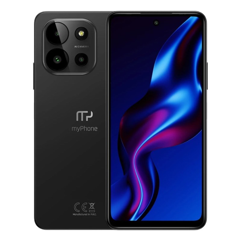 Telefon myPhone N23 6GB RAM, 128GB, Dual SIM, 5G, czarny Telefon myPhone N23 6GB RAM, 128GB, Dual SIM, 5G, czarny