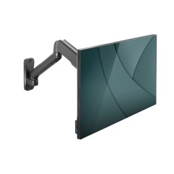 Uchwyt ścienny pojedynczy 1xLCD max 32" i 9kg z sprężyną gazową