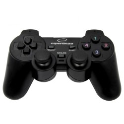 Gamepad Esperanza EG102 (PC, PS3 kolor czarny)