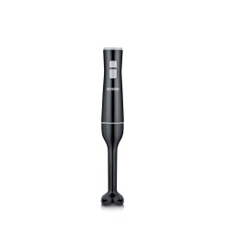SEVERIN BLENDER RĘCZNY CZARNY, TURBO, OBROTY 13000 OBR./ MIN, 100% WOLNY OD BPA, ERGONOMICZNE WZORNICTWO, MOC 170W SM3770